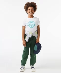 Lacoste Boy Clothing-Boys' Organic Cotton Track Pants