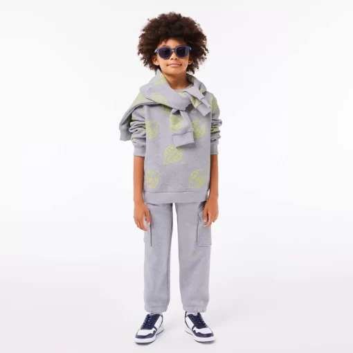 Lacoste Boy Clothing-Boys' Organic Cotton Track Pants