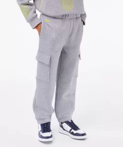 Lacoste Boy Clothing-Boys' Organic Cotton Track Pants