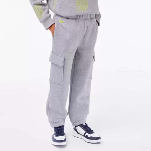 Lacoste Boy Clothing-Boys' Organic Cotton Track Pants