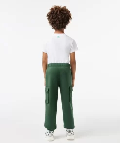 Lacoste Boy Clothing-Boys' Organic Cotton Track Pants