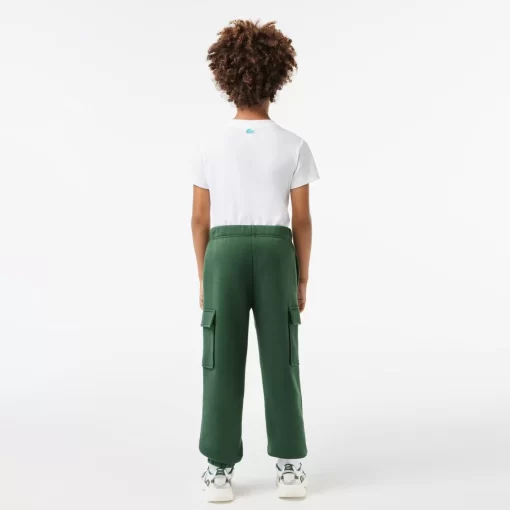 Lacoste Boy Clothing-Boys' Organic Cotton Track Pants