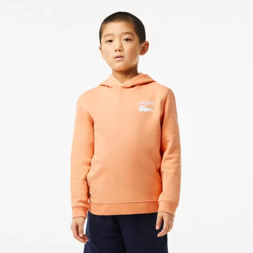 Lacoste Boy Clothing-Boys' Printed Hooded Sweatshirt