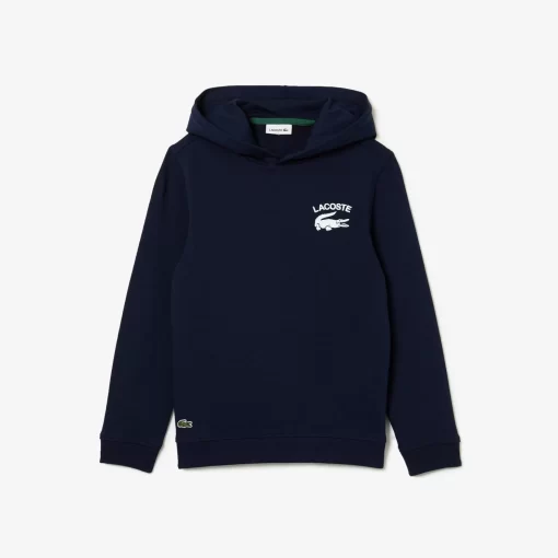 Lacoste Boy Clothing-Boys' Printed Hooded Sweatshirt