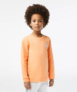 Lacoste Boy Clothing-Boys' Ribbed Crew Neck Sweatshirt