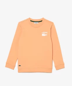 Lacoste Boy Clothing-Boys' Ribbed Crew Neck Sweatshirt