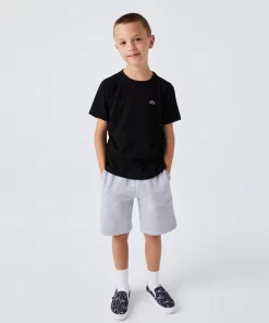 Lacoste Boy Clothing-Boys' Sport Breathable Cotton Blend T-Shirt