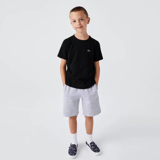 Lacoste Boy Clothing-Boys' Sport Breathable Cotton Blend T-Shirt