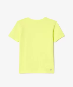 Lacoste Boy Clothing-Boys' Sport Breathable Cotton Blend T-Shirt