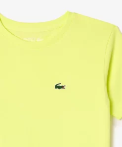 Lacoste Boy Clothing-Boys' Sport Breathable Cotton Blend T-Shirt