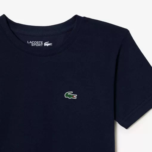 Lacoste Boy Clothing-Boys' Sport Breathable Cotton Blend T-Shirt