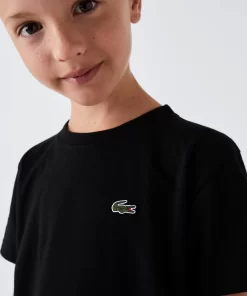 Lacoste Boy Clothing-Boys' Sport Breathable Cotton Blend T-Shirt