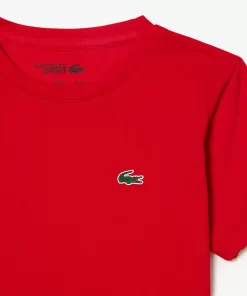 Lacoste Boy Clothing-Boys' Sport Breathable Cotton Blend T-Shirt