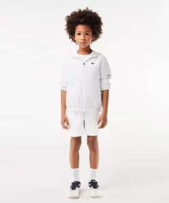 Lacoste Boy Clothing-Boys' Sport Diamond Taffeta Shorts