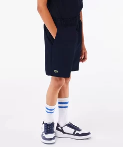 Lacoste Boy Clothing-Boys' Sport Diamond Taffeta Shorts