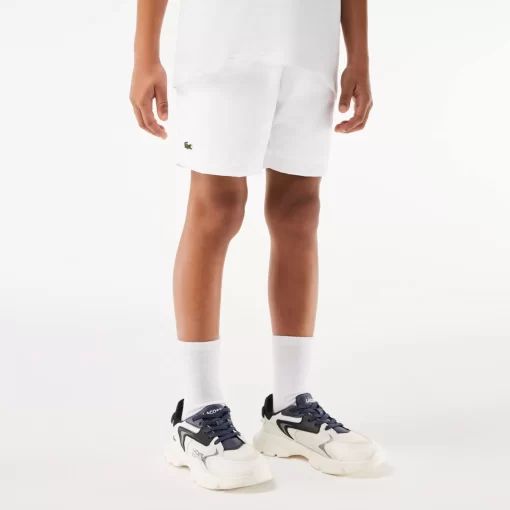 Lacoste Boy Clothing-Boys' Sport Diamond Taffeta Shorts