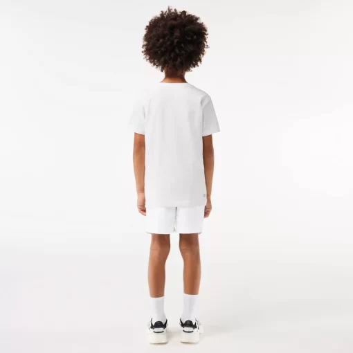 Lacoste Boy Clothing-Boys' Sport Diamond Taffeta Shorts