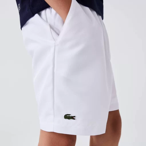 Lacoste Boy Clothing-Boys' Sport Diamond Taffeta Shorts