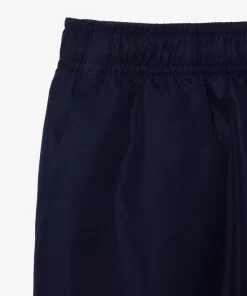 Lacoste Boy Clothing-Boys' Sport Diamond Taffeta Shorts