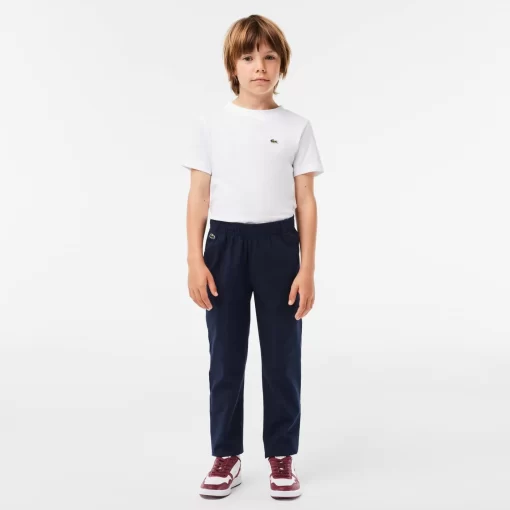 Lacoste Boy Clothing-Boys' Stretch Cotton Gabardine Chinos