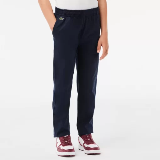 Lacoste Boy Clothing-Boys' Stretch Cotton Gabardine Chinos