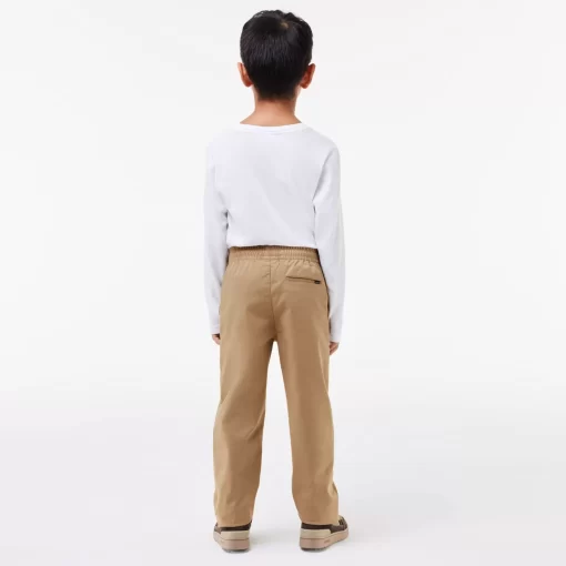 Lacoste Boy Clothing-Boys' Stretch Cotton Gabardine Chinos