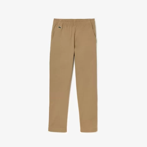 Lacoste Boy Clothing-Boys' Stretch Cotton Gabardine Chinos