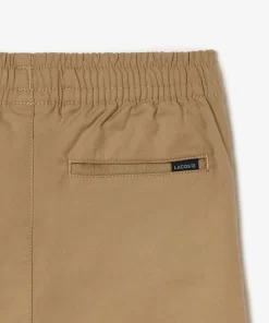 Lacoste Boy Clothing-Boys' Stretch Cotton Gabardine Chinos