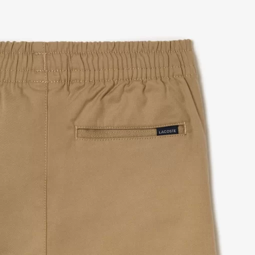 Lacoste Boy Clothing-Boys' Stretch Cotton Gabardine Chinos