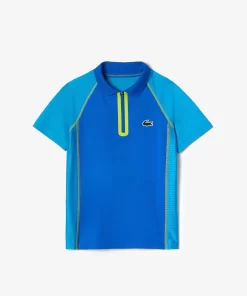 Lacoste Boy Clothing-Boys' Tennis Polo Shirt In Ultra-Dry Recycled Polyester