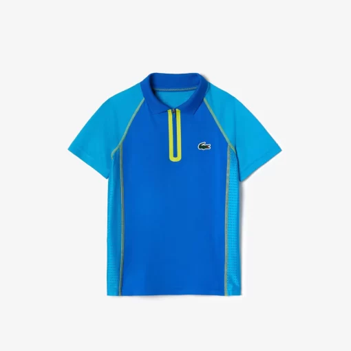 Lacoste Boy Clothing-Boys' Tennis Polo Shirt In Ultra-Dry Recycled Polyester