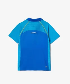 Lacoste Boy Clothing-Boys' Tennis Polo Shirt In Ultra-Dry Recycled Polyester