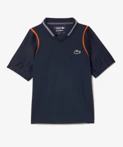 Lacoste Boy Clothing-Boys' Tennis X Daniil Medvedev Ultra-Dry Polo Shirt