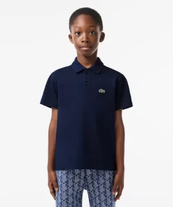 Lacoste Boy Clothing-Boys' Ultra-Dry Organic Cotton Polo