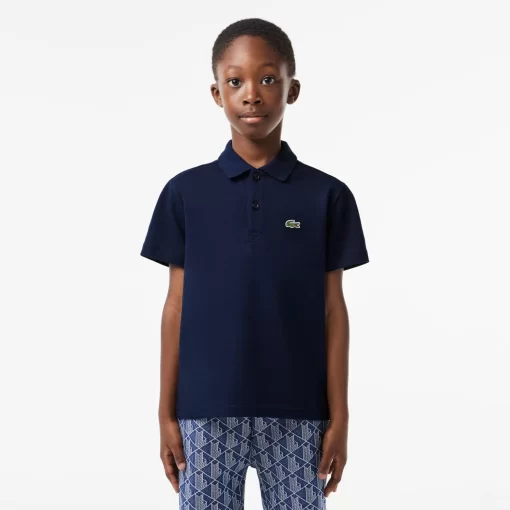 Lacoste Boy Clothing-Boys' Ultra-Dry Organic Cotton Polo