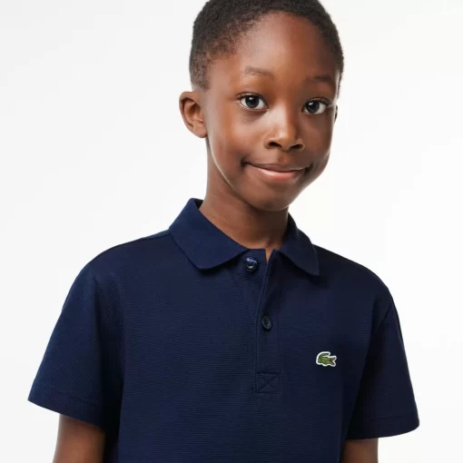 Lacoste Boy Clothing-Boys' Ultra-Dry Organic Cotton Polo