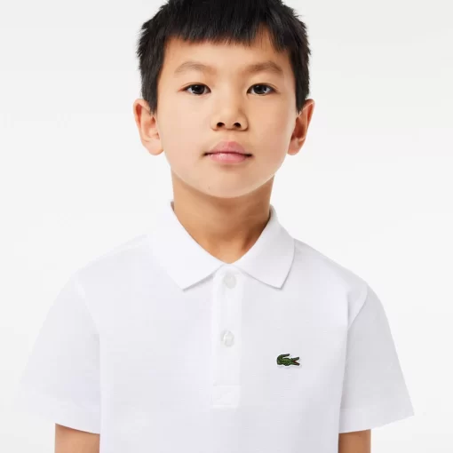 Lacoste Boy Clothing-Boys' Ultra-Dry Organic Cotton Polo