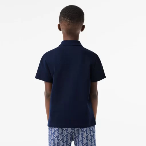 Lacoste Boy Clothing-Boys' Ultra-Dry Organic Cotton Polo