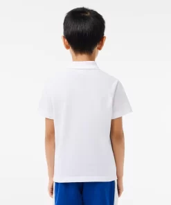 Lacoste Boy Clothing-Boys' Ultra-Dry Organic Cotton Polo