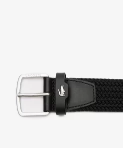 Lacoste Belts-Braided Elastic Belt