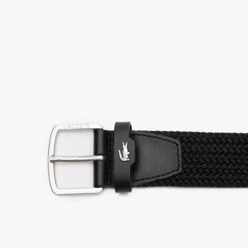 Lacoste Belts-Braided Elastic Belt