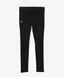 Lacoste Fitness & Training-Branded Recycled Fiber Sport Leggings