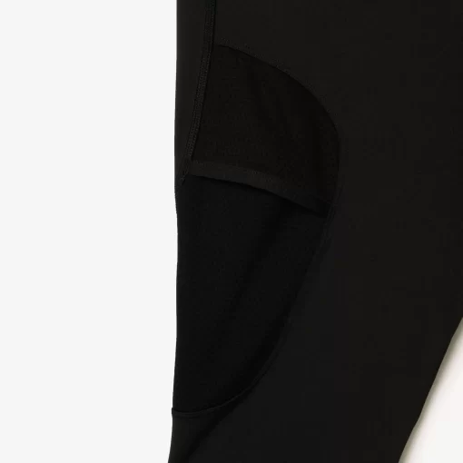 Lacoste Fitness & Training-Branded Recycled Fiber Sport Leggings