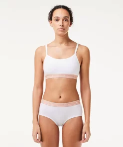 Lacoste Underwear & Loungewear-Branding Bandeau Bralette