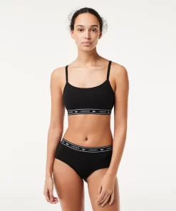 Lacoste Underwear & Loungewear-Branding Bandeau Bralette