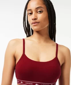 Lacoste Underwear & Loungewear-Branding Bandeau Bralette