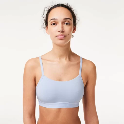 Lacoste Underwear & Loungewear-Branding Bandeau Bralette