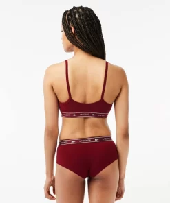 Lacoste Underwear & Loungewear-Branding Bandeau Bralette