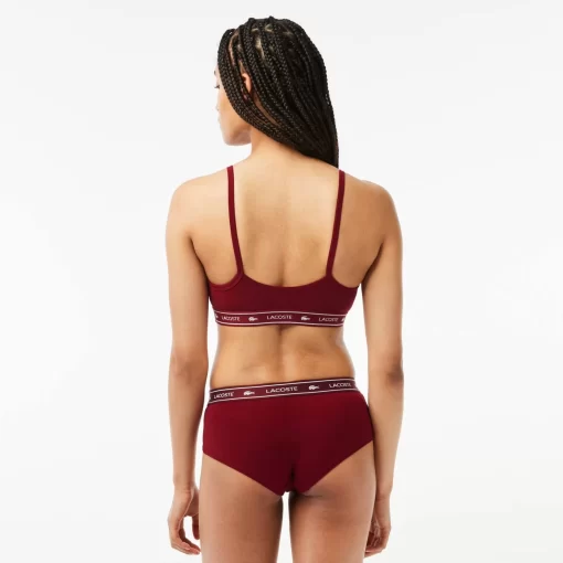 Lacoste Underwear & Loungewear-Branding Bandeau Bralette