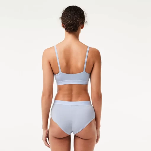 Lacoste Underwear & Loungewear-Branding Bandeau Bralette